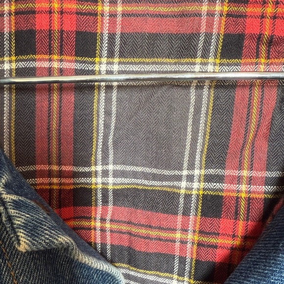 Gucci Blue Denim Jacket with Red Patch - Picture 4 of 9